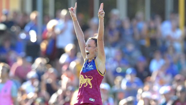 Brisbane Lions AFLW captain Emma Zielke.