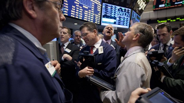 Share on Wall Street's S&P 500 index fell 1.6 per cent on Friday.
