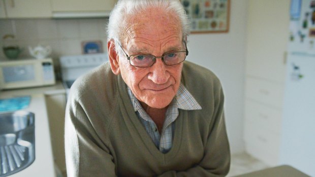 Warwick Martell, 87, was enrolled with 60 other residents of his retirement home in a computer course.