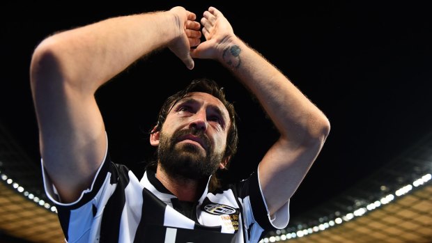 Long odds: The chances of Andrea Pirlo playing for Sydney FC next season appear slim.