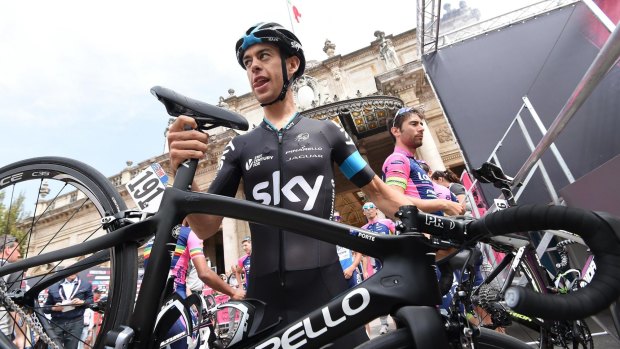 Australian rider Richie Porte is in an ideal position in the Giro d'Italia, his first grand tour as team leader.