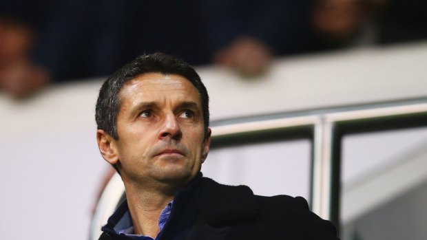 Under threat: Aston Villa's manager Remi Garde is facing an uphill relegation battle.