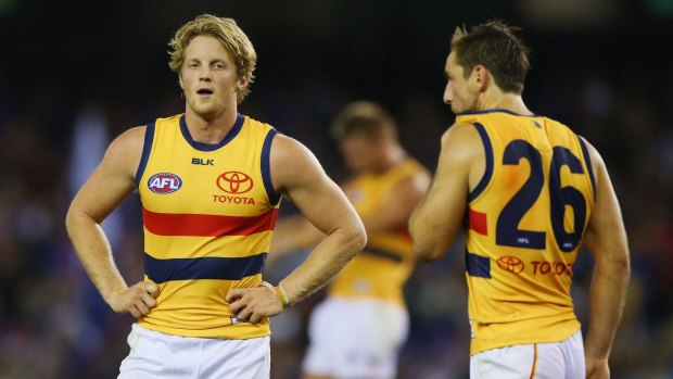 Rory Sloane looks likely to receive close attention from the Blues on Saturday