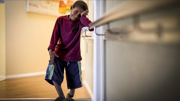 "Standing Tall" documents the journey an 8-year-old Papuan boy, Koko made to Australia to get life-changing surgery on a deformed bone in his leg.