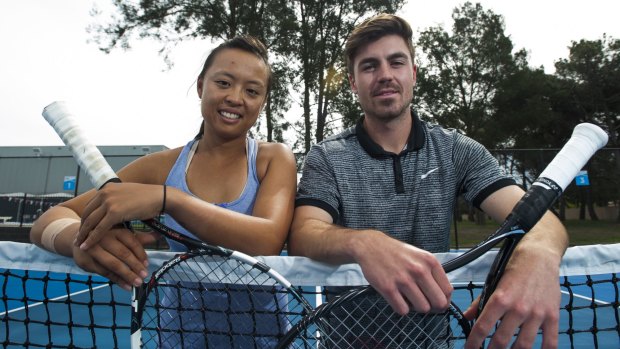 ACT products Alison Bai and James Frawley will both play at the Canberra International. 