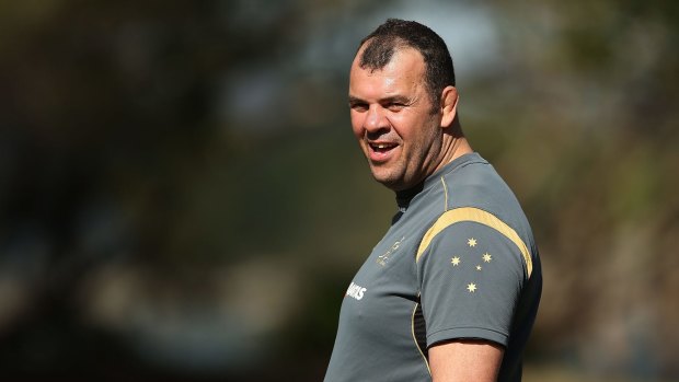 In the bag: Michael Cheika  and his Wallabies will prove far too good for... the USA.