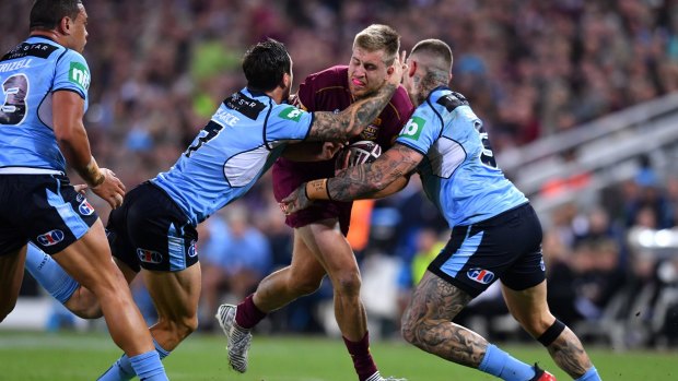 When it comes to the State of Origin, rugby league is competing with itself.