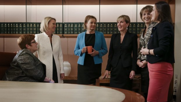 When the Liberal government came into power in 2013, Australia had only one female cabinet minister - there are now six.