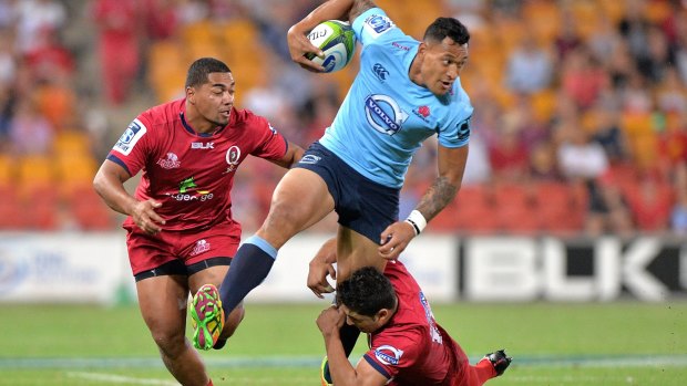 Learning curve: Israel Folau insists he will keep on experimenting in games.