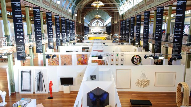The Melbourne Art Fair was a biennial event held at the Royal Exhibition Buildings from 1988.
