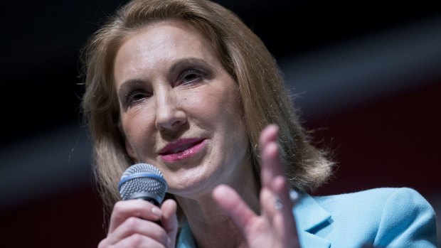 Carly Fiorina, former chairman and chief executive officer of Hewlett-Packard.