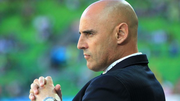 Moving on: Melbourne Victory coach Kevin Muscat.