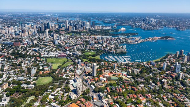 Sydney's property market has soared 118 per cent in a decade, while Perth's house prices increased 4 per cent.