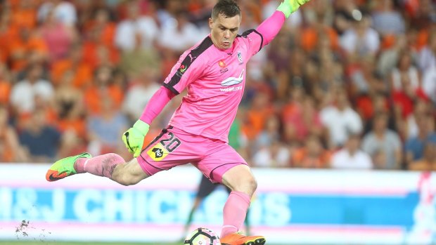 Rough times: Danny Vukovic has shrugged off persistent family problems to be the A-League's best keeper this season.