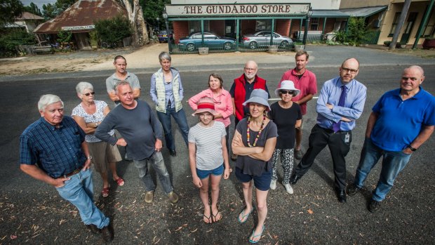 Residents in the rural village of Gundaroo north of Canberra are up in arms over a proposal that could see their sewerage centralised in preparation for future development in the area.