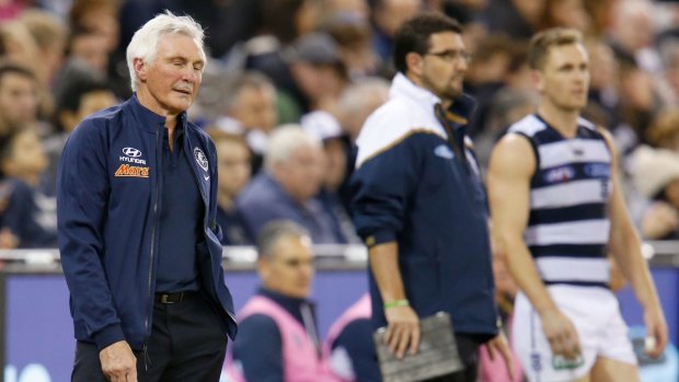 Terminating Mick Malthouse immediately and replacing him with a caretaker – almost certainly one of Mick's assistants – will accomplish little.