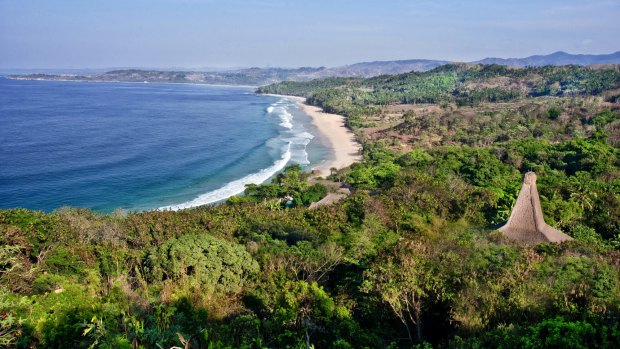 The Nihiwatu coastline.
