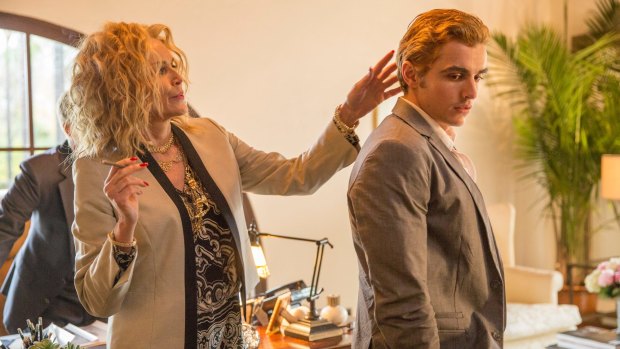 Cameos aplenty from the likes of Sharon Stone, pictured here with Dave Franco.