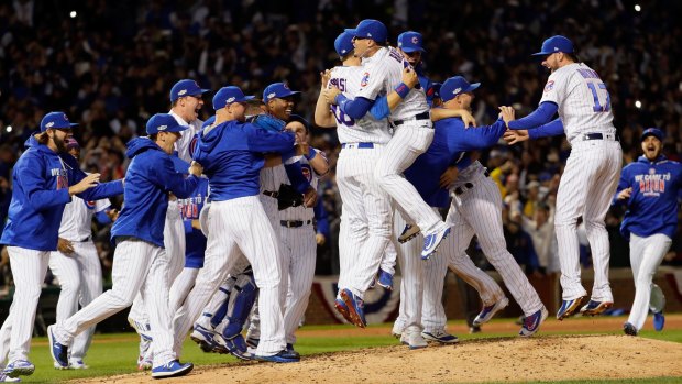 Drought over: The Chicago Cubs have made the World Series.