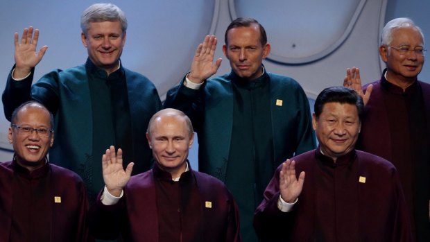 Last year's APEC leader shirts were derided for looking like something out of sci-fi TV show <i>Star Trek</i>. 