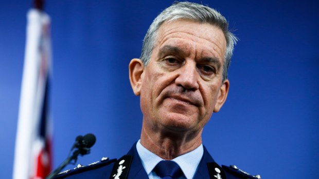 Outgoing NSW Police Commissioner Andrew Scipione.