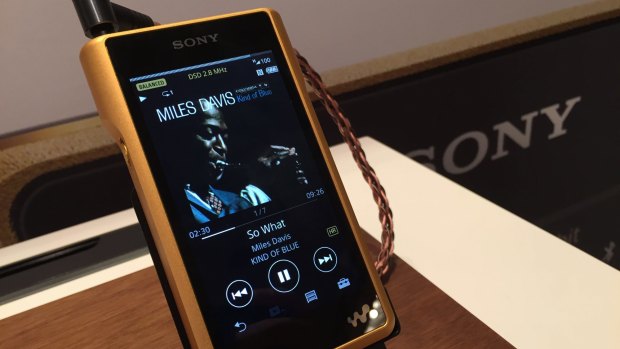 The NW-WM1Z Walkman is expected to sell in Australia for $4299.