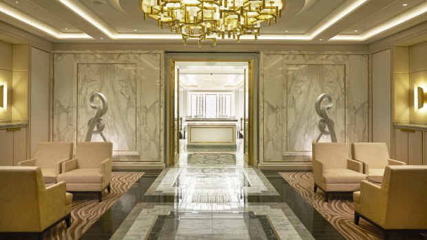 Splendor features a staggering 4200 square metres of Italian marble strewn across the public spaces.