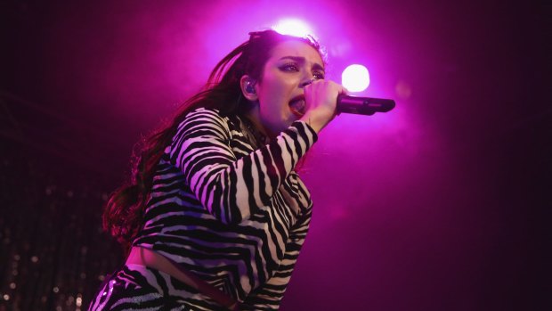 Charli XCX stormed out with guns blazing at the Corner.