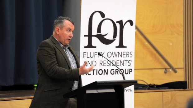 Andrew Kefford: Mr Fluffy owners have the option to stay in their homes for the medium term.