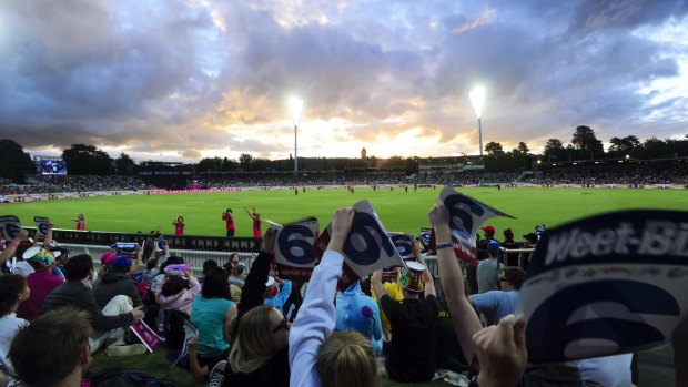 Manuka Oval's pitch will help lure players to a Canberra Big Bash franchise.