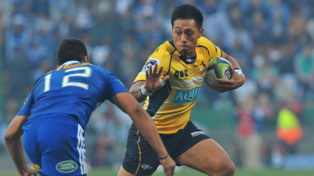Brumby Christian Lealiifano is ready to answer any SOS from the Wallabies during the World Cup.