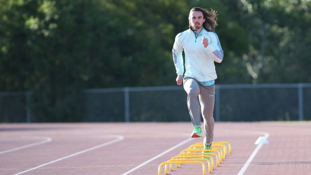 Josh Clarke has moved to Canberra to chase his sub 10-second goal.