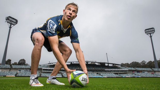 The Brumbies are prepared to back Michael Dowsett at scrumhalf in 2016.