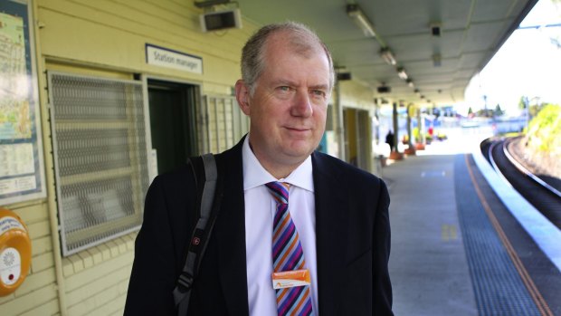 Sydney Trains chief executive Howard Collins.