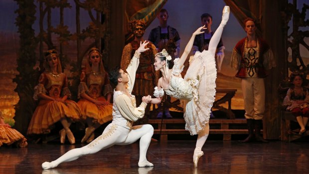 The Australian Ballet performs Coppelia at the Palais Theatre in Melbourne in 2016.