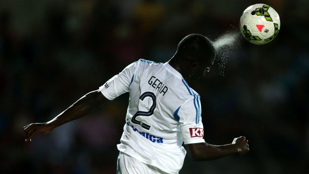 Jason Geria is one of three Melbourne Victory players called up to the Olyroos squad.