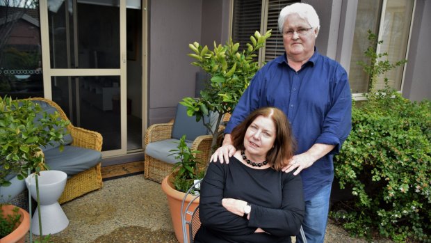 David and Margaret Chalker feel the Mr Fluffy program has been poorly handled by the ACT Government.