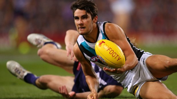 Port Adelaide's Chad Wingard, already the best No.6 of the last 30 years.