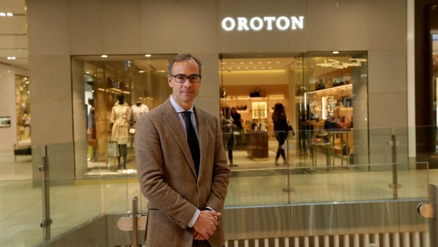 Oroton chief executive Mark Newman wants its handbags to become "accessible luxuries".
