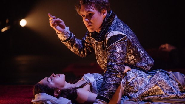 Alex Williams and Kelly Paterniti in <i>Romeo and Juliet</i> for Bell Shakespeare.