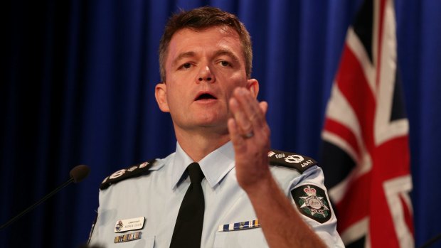 AFP Commissioner Andrew Colvin says he believes police have disrupted the cell responsible.