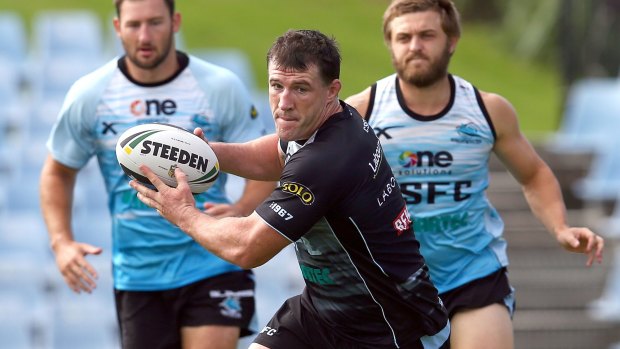 Free to focus on football: Sharks skipper Paul Gallen.