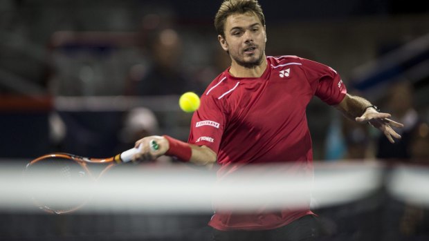Stan Wawrinka was angered and distressed by Nick Kyrgios' on-court comment.