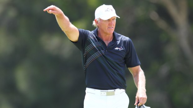 Keeping the ball rolling: Former champion golfer Greg Norman has started his own investment fund.