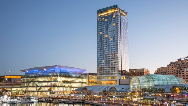 Developed by Lendlease, the hotel is part of the $3.4 billion, 20 hectare transformation of Darling Harbour.