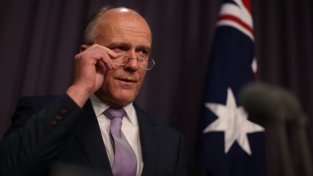 Public Service Minister Eric Abetz said on Wednesday he was reviewing the hiring freeze.