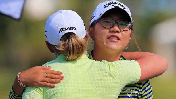 Lydia Ko and Stacy Lewis are in a battle for $1 million.