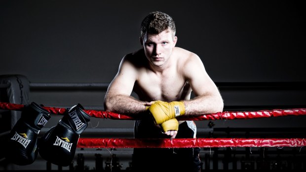 Out to make history: Brisbane boxer Jeff Horn.