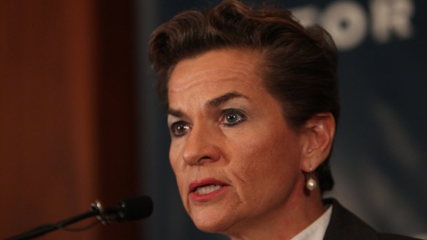 The United Nation's top official on climate change, Christiana Figueres.