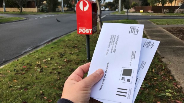 The same-sex marriage postal survey is under way.